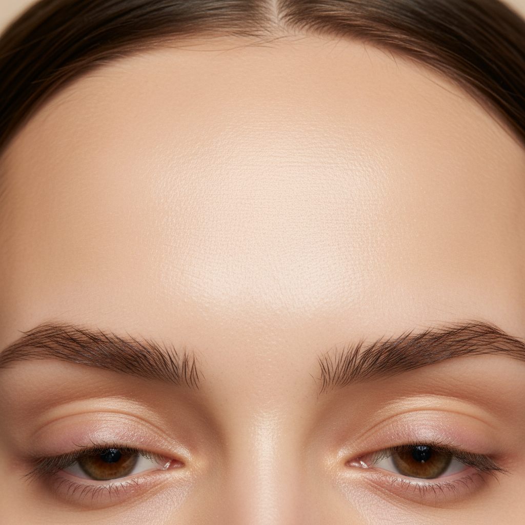 Glatte Stirn - Botox Behandlung